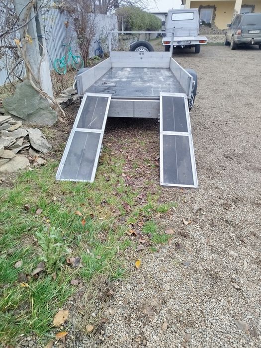 Remorcă auto 3.40 m  x 1. 40 m de 1250 kg masa maximă