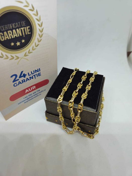 Lant aur 14k 7.91gr ( Ag1 Alexandru b52152.3 )*Garantie 2 ani