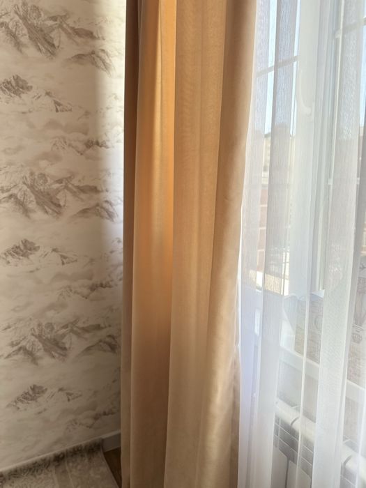 Продается шторы,тюль,карниз