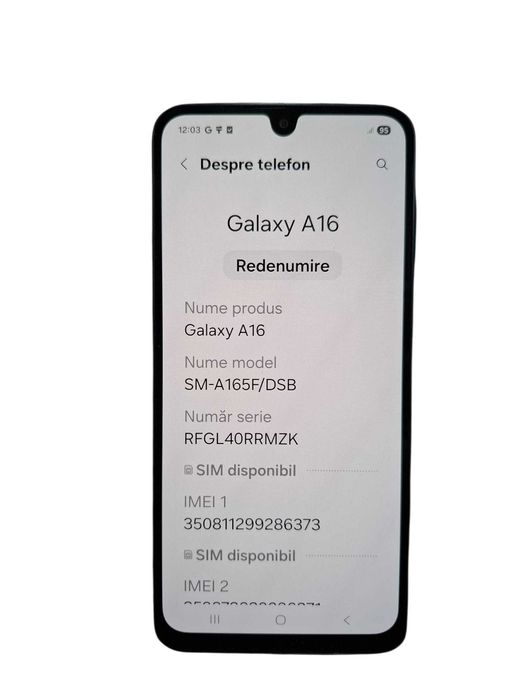 Samsung A16 128Gb / Amanet Cashbook Braila Viziru