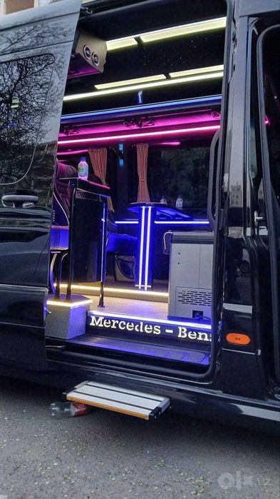 VIP Mercedes Sprinter в Ташкенте | Аэропорт трансфер | С ВОДИТЕЛЕМ