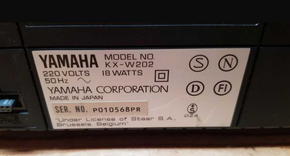 Yamaha Tapedeck  KX-W202