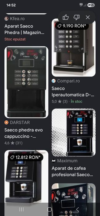 Aparat de cafea profesional