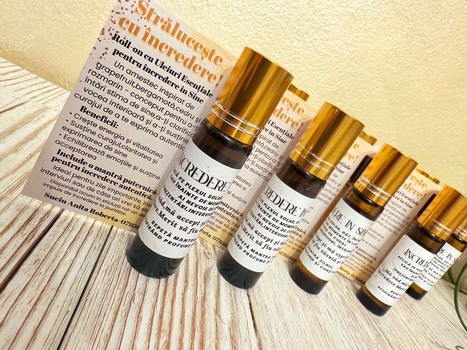 Blend cu uleiuri esentiale DoTerra pentru Incredere in sine