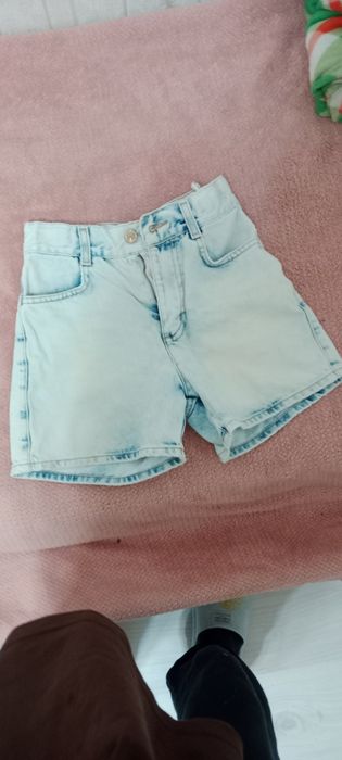 Шортики стильные джинсгерлс  для девочки от 5 до 7 лет