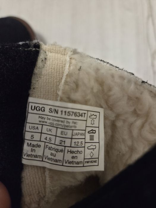 Ugg copii nr 21 purtati de doua ori