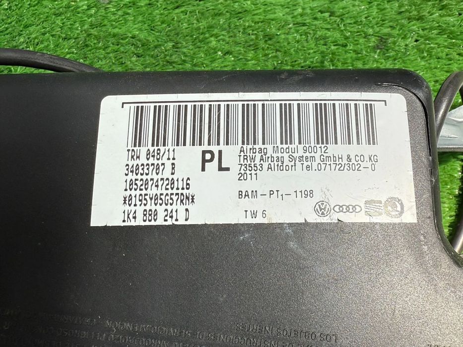 AIRBAG SCAUN STANGA ( 3 BUC.) VAG GROUP / VW / Skoda / Seat / Audi / COD OEM 1K4880241D 5K4880241