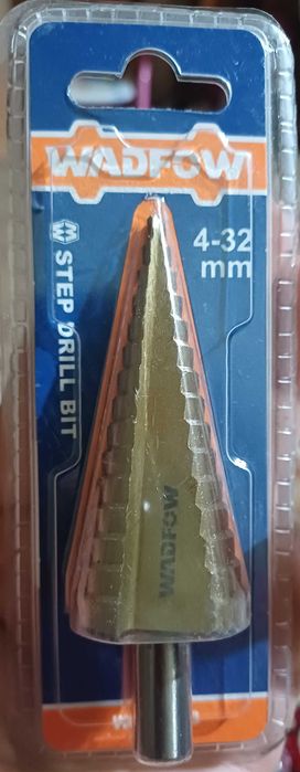 WADFOW- BURGHIU CONIC IN TREPTE  4-32MM PAS 2MM sunt noi pretul este pentru 10 bucati