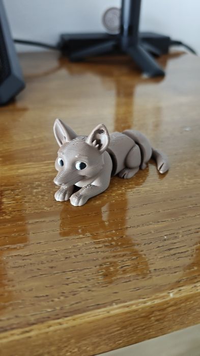 Cioban German articulat 3D printed – breloc / figurină antistres
