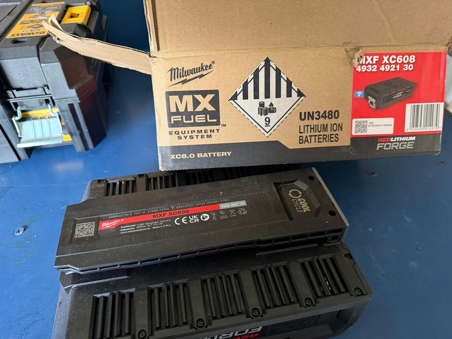 Baterie Milwauke mx fuel