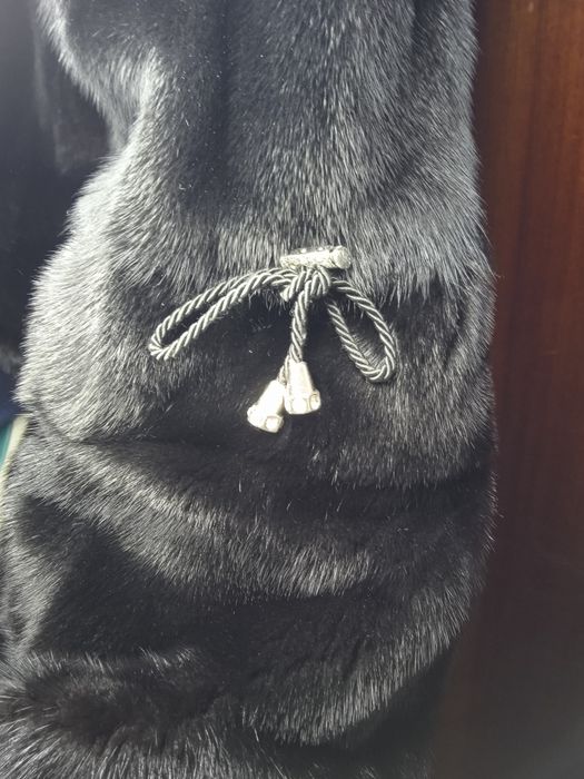 Шуба норковая цельная