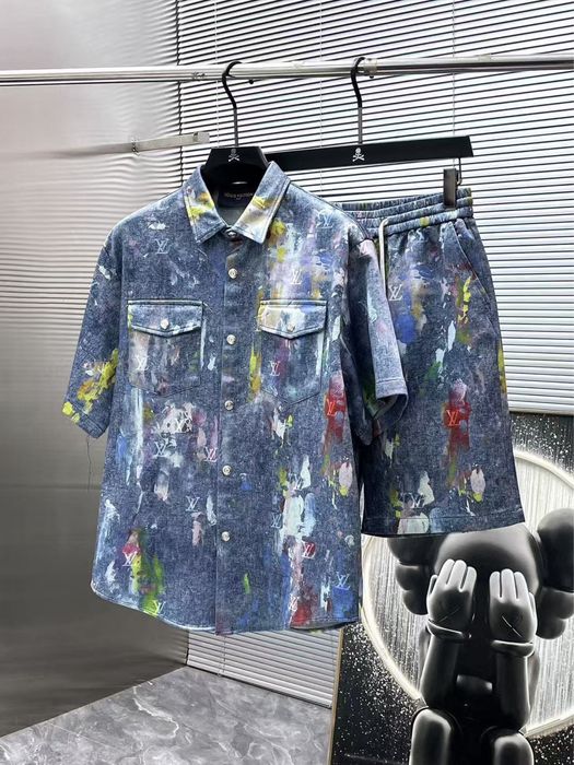 Compleu blugi barbati set Lv  model TOP