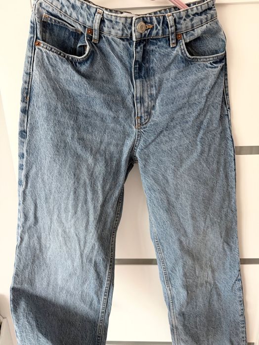 Дънки ZARA широк модел