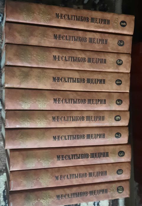 Книги Сальтыков-Щедрин и Гончаров