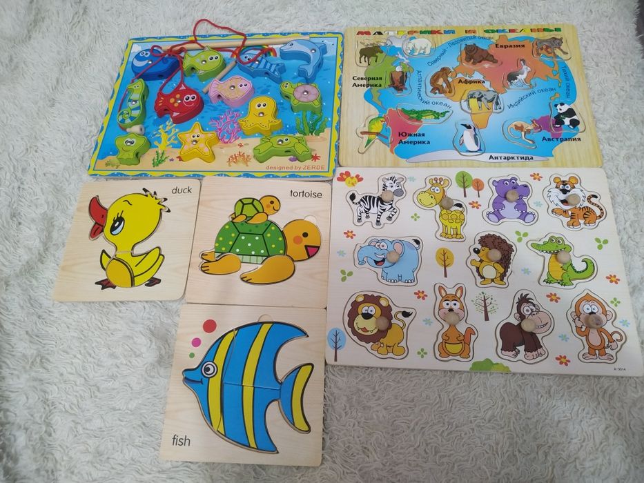 Развивающие игры, пазлы для детей