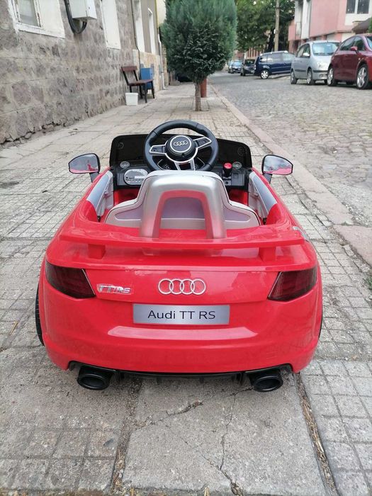 Акумулаторна кола с родителски контрол 6V AUDI TT ЧЕРВЕН