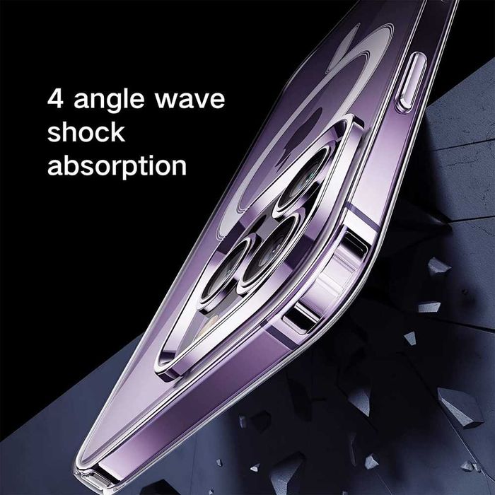 Поликарбонатен гръб MagSafe за iPhone 14, 14 Pro Max, 14 Pro, 14 Plus