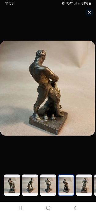 "Самсон, разрывающий пасть льва»