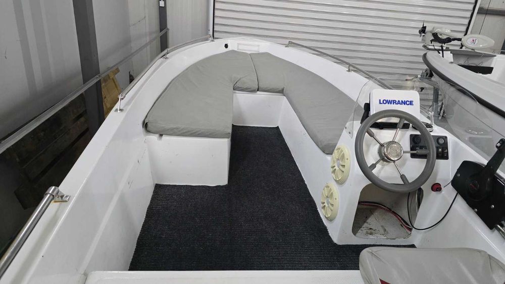 Лодка Gobbi 430 + ДВИГАТЕЛ + КОЛЕСАР