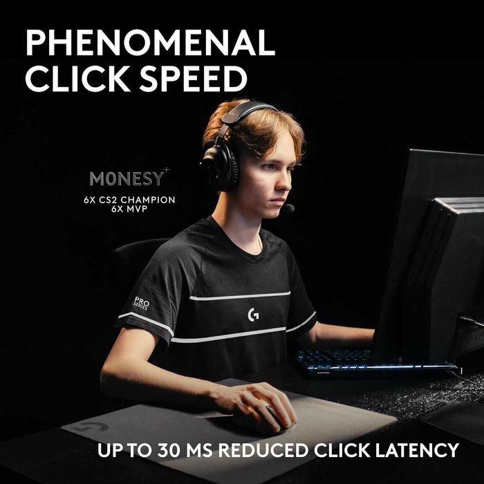 NEW! Logitech PRO X2 SUPERSTRIKE Lightspeed Wireless Gaming Mouse!