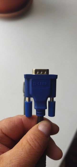 KVM. КВМ-кабель с интерфейсами USB, VGA. D-Link (~2м)
