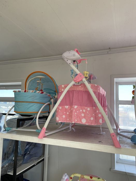 Электрокачели шезлонг