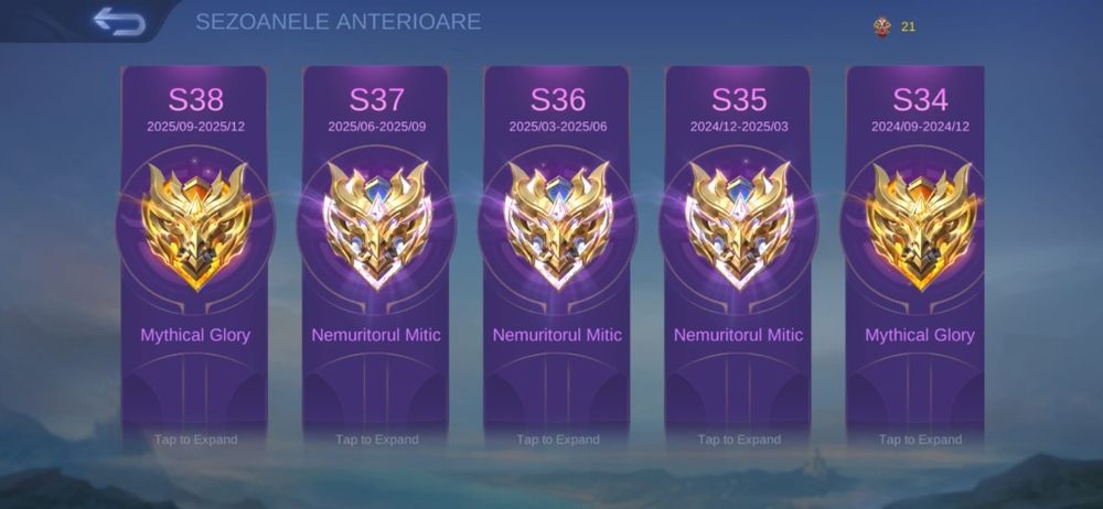 Vând Mobile Legends