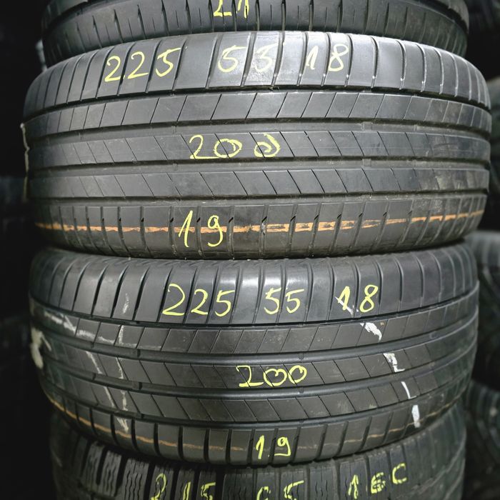 2x 225/55/18 VARA BRIDGESTONE 2019 Stare excelentă