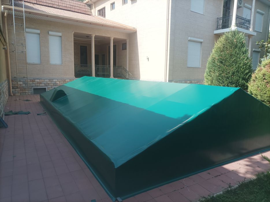 Банер установка баннер сетка установка тент установка бассейн епамиз