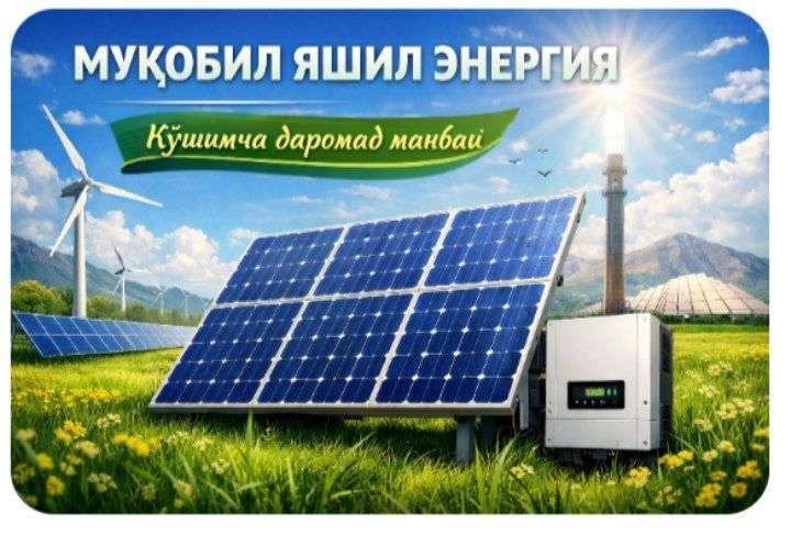 Установка фотоэлектрических станций, солнечные панели и инвенторы .