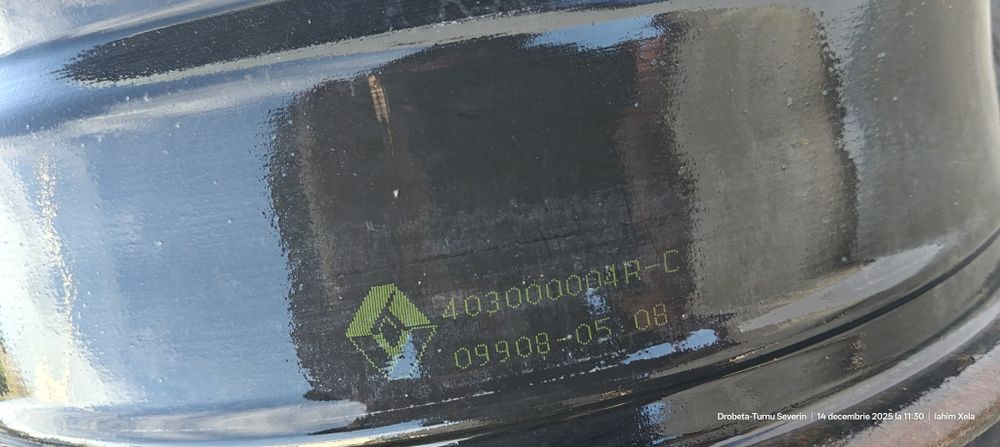 Jante tablă Renault