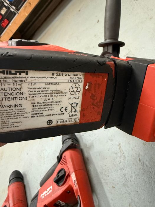 Rotopercutor Hilti TE-4A22 + Aspirator Hilti TE DRS-4-A