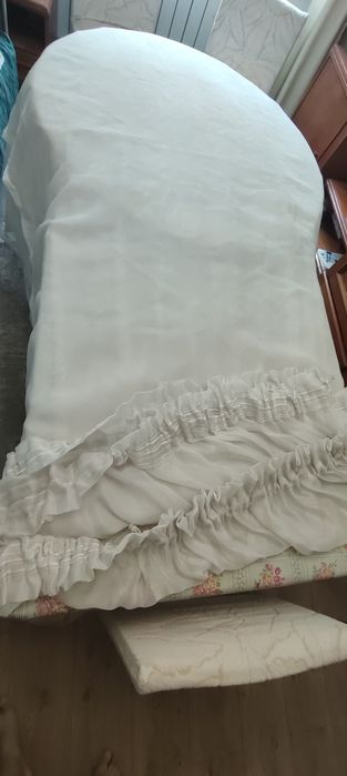 Шторы белоснежные