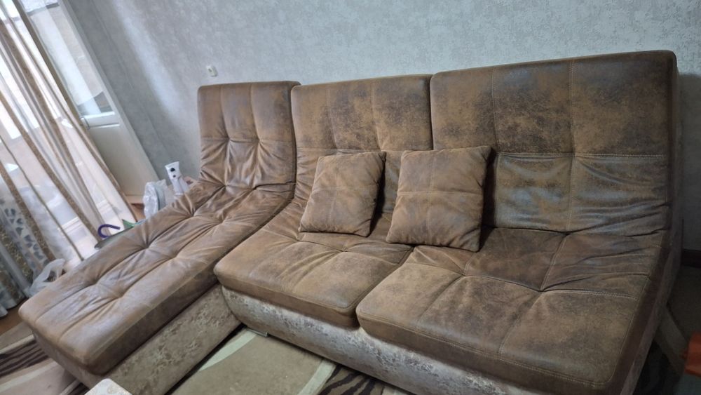 Продам диван и пуфик