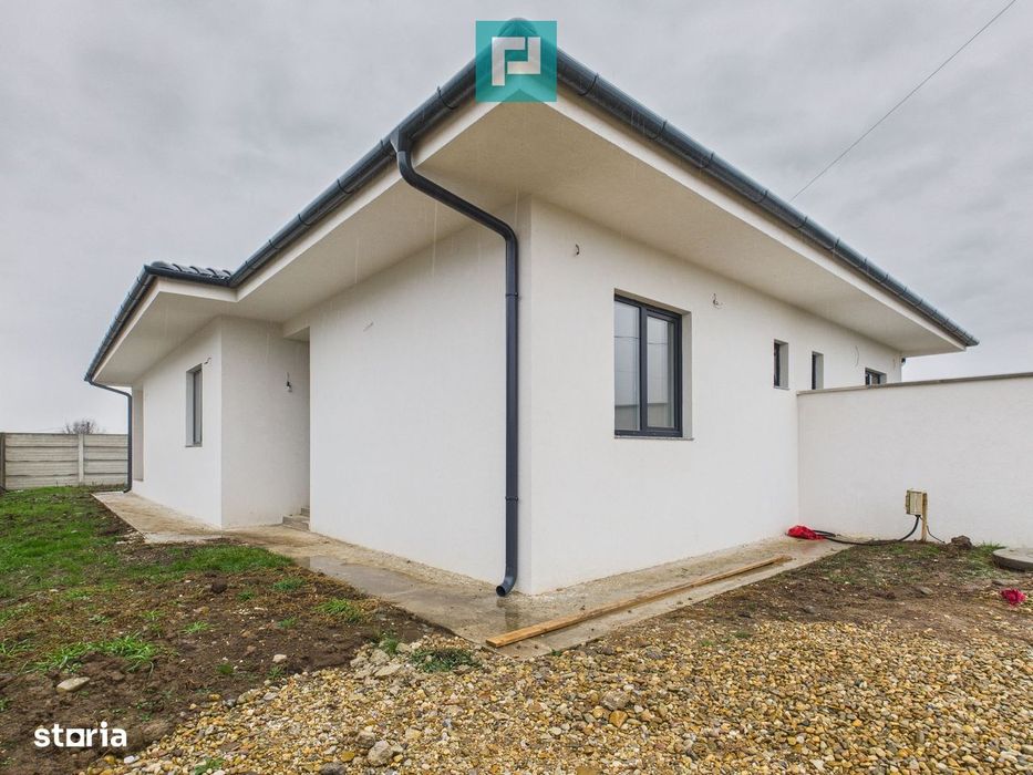 Casă nouă, modernă  la alb– Nojorid, jud. Bihor