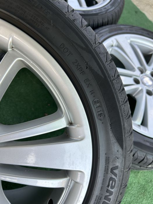 5x100 16 seat skoda vw със летни гуми hankook 215 45 16