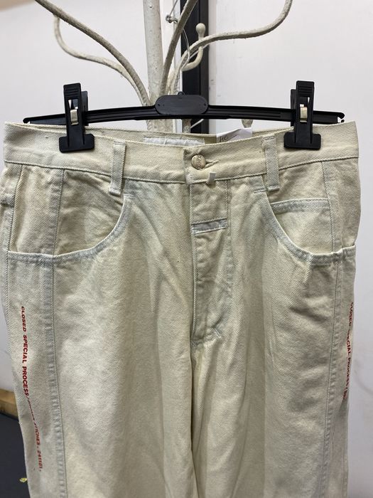 ‼️OFERTA‼️ Blugi albi CLOSED noi