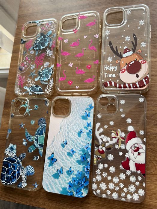 Iphone  14 plus + 6 кейса