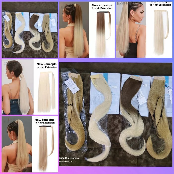 Модные модели парики, хвосты. Термостойкие.