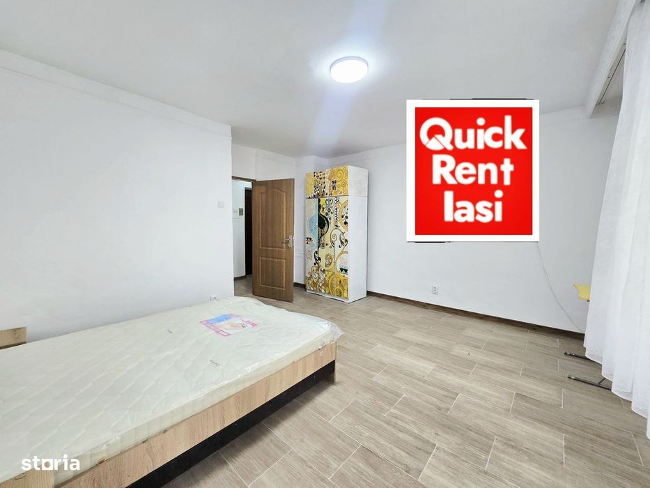 Pacurari Petrom Apartament 1Camera De Inchiriat Cu Centrala Proprie