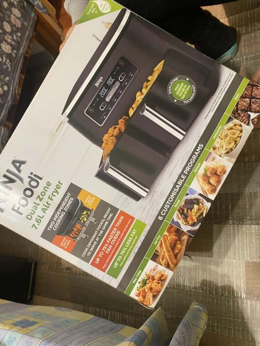 Air fryer nou în cutie