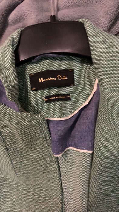 Sacou Massimo Dutti verde