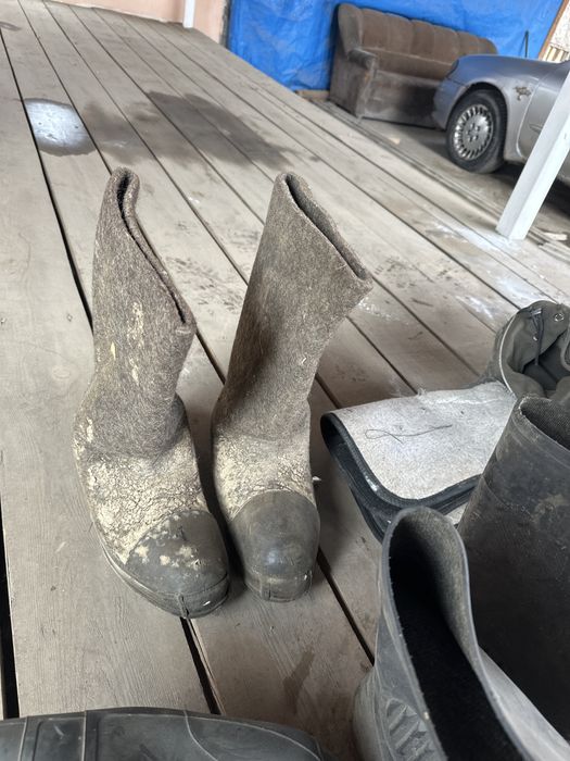 Резиновые сапоги