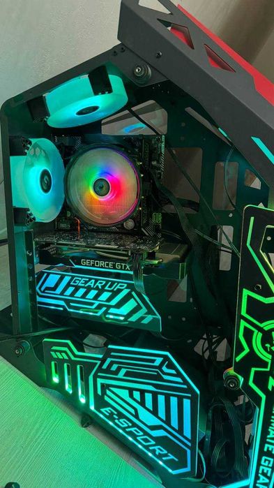 Бюджетный игровой кейc I3 8gb 1660 ti 6Gb ssd 128Gb 600w