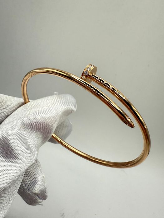 Cartier JUSTE UN CLOU 18K Rose Gold Diamond