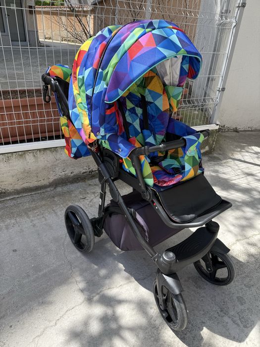 Бебешка количка 3в1 Adamex Cortina