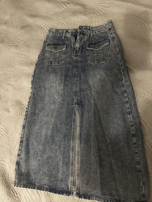 Женские юбки джинсовые