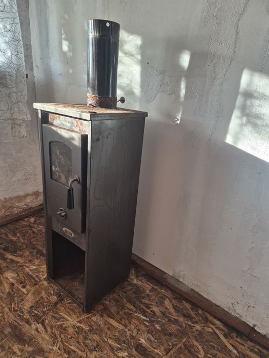 Semineu, Lemne, Bl, Sticla, 5-7kw, Incalzit Bucatarie Camera Birou