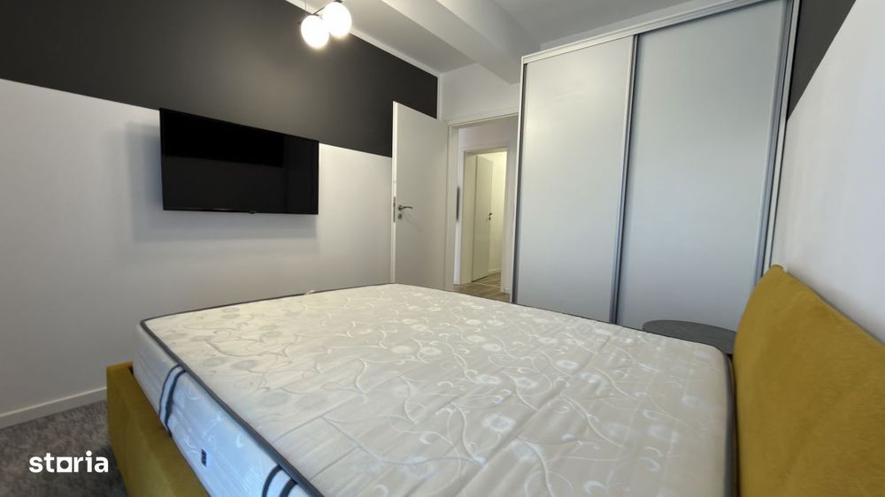 Apartament 3 camere, 2 bai, 57 mp, mobilat, parcare, zona Centru Vechi