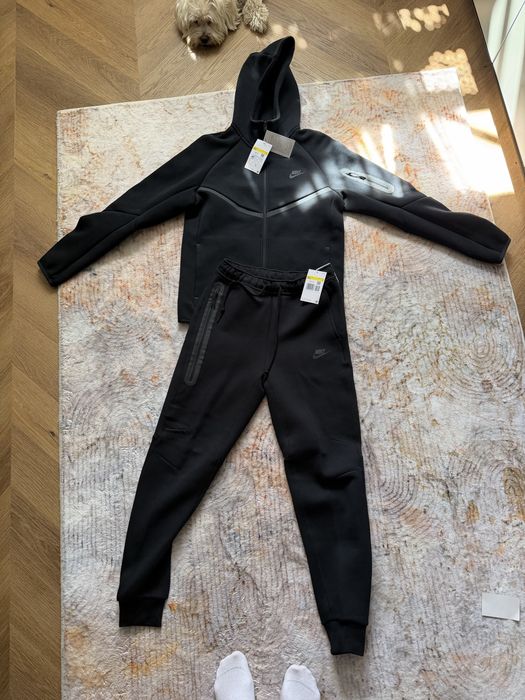 nike tech fleece trening negru original 100%